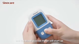 정확한 혈당 측정기 혈당 모니터 측정기