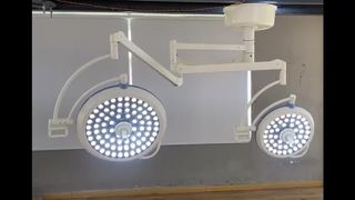 병원 LED 천장 작동 램프
