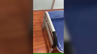 파우더 코팅 수행자 의자