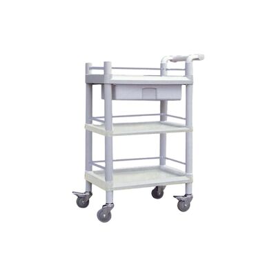 Cheap Price High Quality ABS Utility Universal Hospital Cart Mobile Trolley