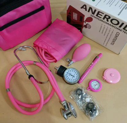 Manual Sphygmomanometer With Stethoscope Set