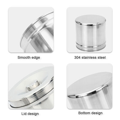 Stainless Steel  Gauze Jar
