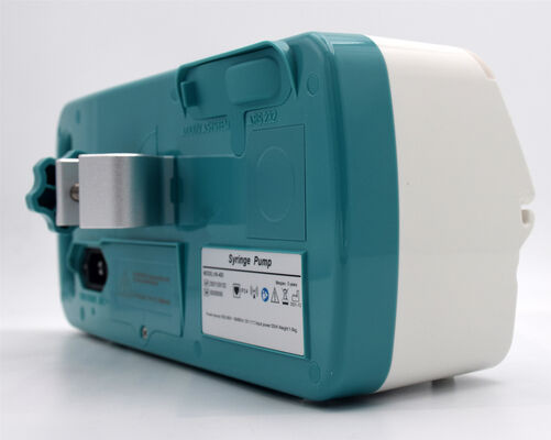 High Precision Portable Medical Syringe Infusion Pump Auto Syringe Recognition Stackable Clinical Infusion Equipment with Audio Visual Alarm