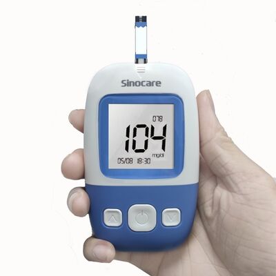 Home Use Accurate Blood Glucose Meter Blood Glucose Monitor Blood Sugar Meter With 50 Test Strips & 50 Sterile Lancets