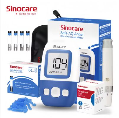 Home Use Accurate Blood Glucose Meter Blood Glucose Monitor Blood Sugar Meter With 50 Test Strips & 50 Sterile Lancets