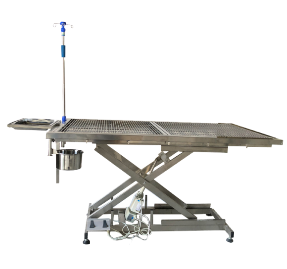 Electric Veterinary Operating Table Stainless Steel Animal Operating Table
