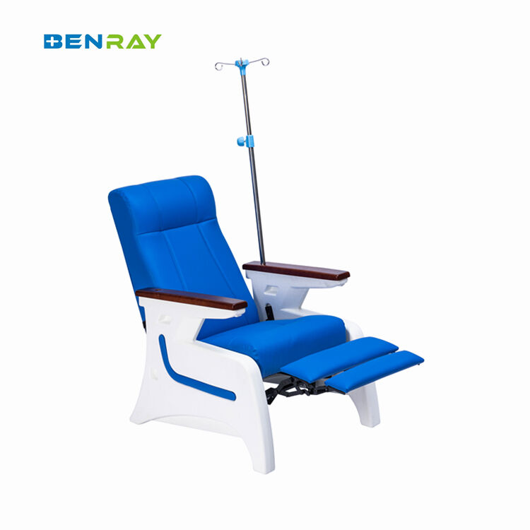 Comfortable Folding Ajustable Hospital Luxurious Patient Transfusion Chair