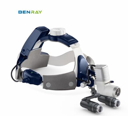 BR-HL08 외과 수술 아크릴 렌즈 확대판 머리띠 LED 빛 의료 치과 클리닉 외과 통합 전등